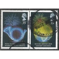Британия. Юбилейный конгресс ВПС. 1989г. Mi#1200-201. Сцепка.