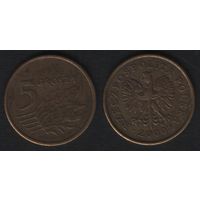 Польша y278 5 грош 2000 год (mw) (_alb2