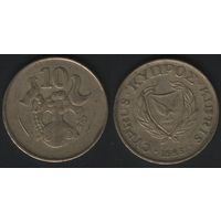 Кипр km56.1 10 центов 1983 год (10-сплошная) (nf01 ТОРГ