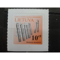 Литва 2013 Стандарт, муз. инструмент**10с самоклейка