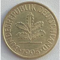 Германия 10 пфеннигов 1995 г. J