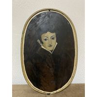 Живопись. Наив. ДВП, масло. 46х30 см.