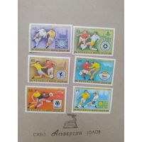 Монголия марки 1978 г. Футбол.
