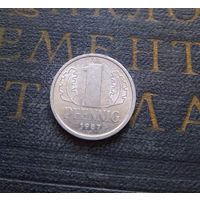 1 пфенниг 1987 (A) Германия ГДР #16 XF