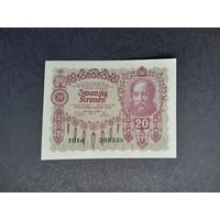 20 крон 1922 года. Австрия. UNC-. Распродажа