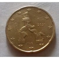 20 евроцентов, Италия 2021 г.