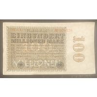 Монета 100 миллионов марок 1923 год. Веймарская республика.