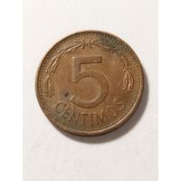 Венесуэла 5 сентим 1977