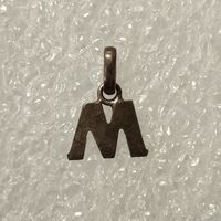 Кулон Буква М, 925. СССР