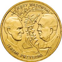 Польша 2 злотых, 2011 История польской музыки - Джереми Пжибора, Ежи Васовски UNC