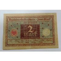 2 марки 1920 г. Германия.