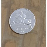 Литва. 2 цента 1991