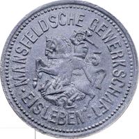 РАСПРОДАЖА!!! - ГЕРМАНИЯ АЙСЛЕБЕН 10 пфенигов 1917 год - BU!