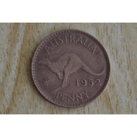 Австралия 1 пенни 1952 с 1 руб