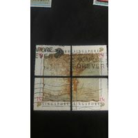 Сингапур 1989  карта 4м