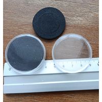 Капсула для монеты максимально 38 мм , размер монеты можно подобрать