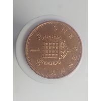1 пенни Великобритания 1999 года  лот 42