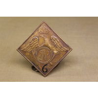 Киверная бляха армии НАПОЛЕОНА, линейный полк. ВОЙНА 1812 год. Распродажа коллекции вещей. С РУБЛЯ! АУКЦИОН!