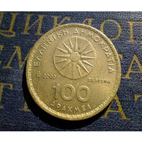 100 драхм 2000 Греция #01