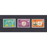 Багамы. 1968. 3 марки. Michel N 274-276 (3,0 е)