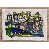 В.Акулов. Акварель