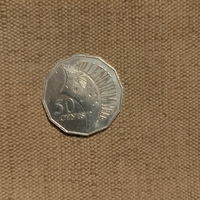 Австралия 50 центов 2000 Смена тысячелетия