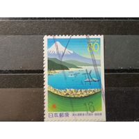 Япония, 1999. Порт в заливе Суруга. Mi-1,4 евро гаш.