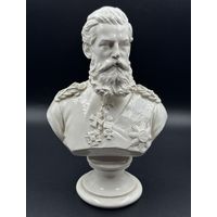 Бюст. Император Фридрих III. Гипс. С рубля!