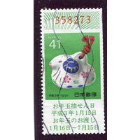 Япония. Новогодняя лотерея