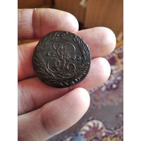 2 копейки 1763 года мм