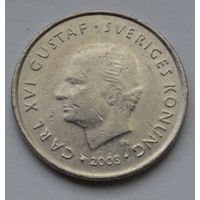 Швеция, 1 крона 2003 г.