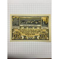 Нотгельд 75 пфеннигов 1921 год. -1912