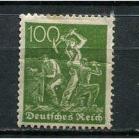 Рейх (Веймарская республика) - 1921/1922 - Шахтеры 100 Pf - [Mi.187] - 1 марка. MH.  (Лот 59HC)-T4P52