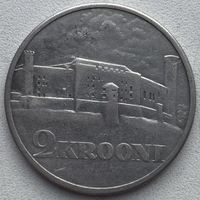 Эстония 2 кроны 1930 г. Замок Тоомпеа в Таллине