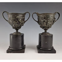 Пара старинных ваз 19 века