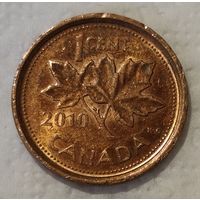 Канада 1 цент, 2010 Не магнетик (14-11-86)