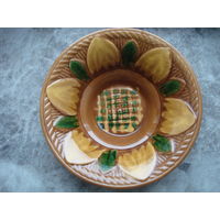 Новая тарелка миска салатник "ПОДСОЛНУХ" ЗИК Конаково
