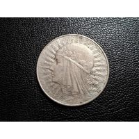 5 злотых 1933 Ядвига с 1 копейки!