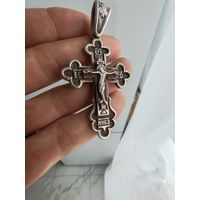 Крест серебро красивый!! 925 проба