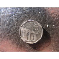 Куба. 5 центаво. 1998. С 20 копеек. Распродажа коллекции. Смотрите другие лоты.