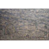 Степанов Алексей Матвеевич (1923 – 1989) Народный художник КазССР Отара в горах