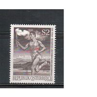 Австрия-1972(Мих.1392) , ** ,  Спорт,  ОИ-1972 (одиночка)