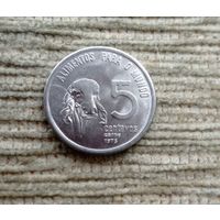 Werty71 Бразилия 5 сентаво 1975 ФАО Зебу