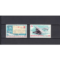 Авиация. Багамы. 1969. 2 марки. Michel N 293-294 (2,4 е)