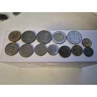 Сборный лот злотых Польша. Лот состоит из 13-ти монет. Монеты не чищены. 45263