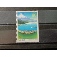 Япония, 1999. Порт в заливе Суруга. Mi-1,4 евро гаш.