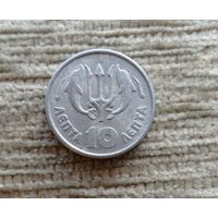 Werty71 Греция 10 лепт 1973 Рыба Птица