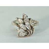 Серебряное Кольцо 925 пр. Размер 19 мм. С рубля.