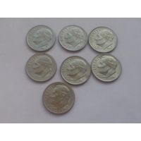 10 центов  ДАЙМ США 2001 , 2003, 2008 годов