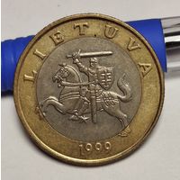 Литва 2 лита 1999